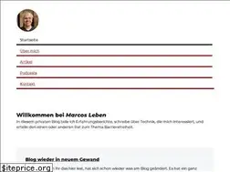 Sites similar to marcos-leben.de