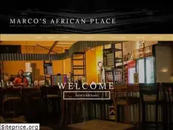 Sites similar to marcosafricanplace.com