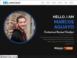 Sites similar to marcosaguayo.com