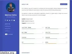 Sites similar to marcoscg.com