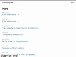 Sites similar to marcosh.github.io