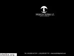 Sites similar to marcosotes.com