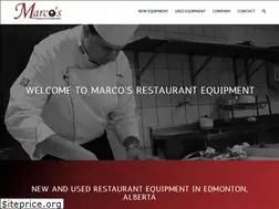 Sites similar to marcosrestaurantequipment.com