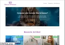 Sites similar to marcus-anhaeuser.de