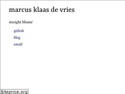 Sites similar to marcusklaas.nl