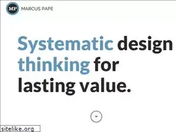 Sites similar to marcuspape.com