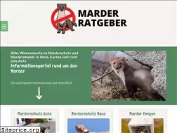 Sites similar to marder-ratgeber.de