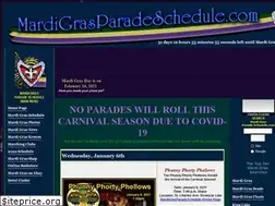 Sites similar to mardigrasparadeschedule.com