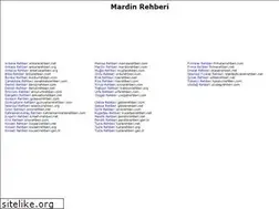 Sites similar to mardinrehberi.com