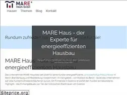 Sites similar to marehaus.de