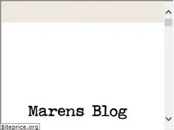 Sites similar to marensblog.dk