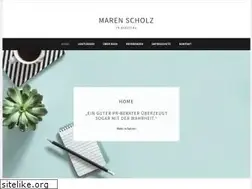 Sites similar to marenscholz.com