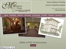 Sites similar to marescafuneralhome.com
