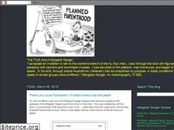 Sites similar to margaretsanger.blogspot.com