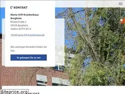 Sites similar to maria-hilf-krankenhaus.de