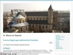 Sites similar to maria-im-kapitol.de