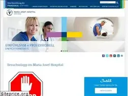 Sites similar to maria-josef-hospital.de