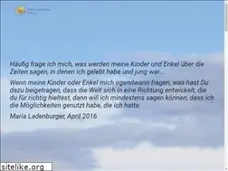 Sites similar to maria-ladenburger-stiftung.de