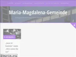 Sites similar to maria-magdalena-gemeinde.de