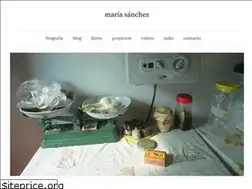 Sites similar to maria-sanchez.es
