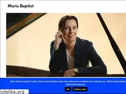 Sites similar to mariabaptist.com