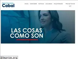 Sites similar to mariafernandacabal.com