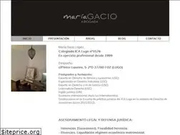Sites similar to mariagacioabogada.com