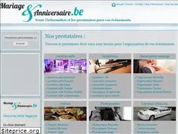 Sites similar to mariage-anniversaire.be