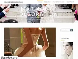 Sites similar to mariage-et-decoration.fr