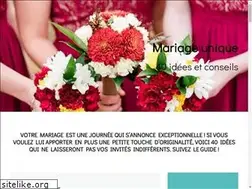 Sites similar to mariage-unique.com