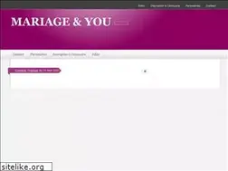 Sites similar to mariageandyou.com