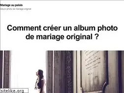 Sites similar to mariageaupalais.com