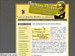 Sites similar to mariagemixte.com