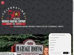 Sites similar to mariageroofing.com