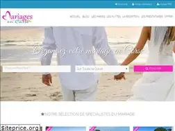 Sites similar to mariagesencorse.com