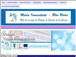 Sites similar to mariainmaculada-riosrosas.es