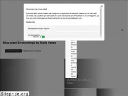 Sites similar to mariairanzobiotec.com