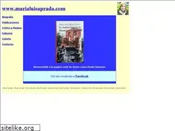 Sites similar to marialuisaprada.com