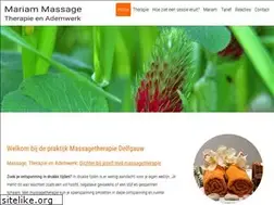 Sites similar to mariam-massage.nl