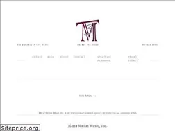 Sites similar to mariamatiasmusic.com