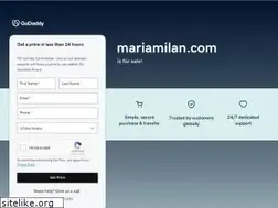 Sites similar to mariamilan.com
