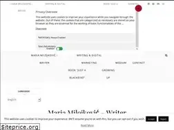 Sites similar to mariamilojkovic.com