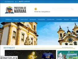 Sites similar to mariana.mg.gov.br