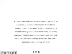 Sites similar to marianaantinori.com