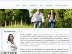Sites similar to marianaendocrino.com.br