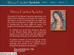 Sites similar to mariancatechist.com