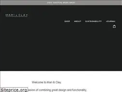 Sites similar to mariandclay.com.au