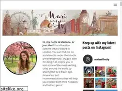 Sites similar to mariandthecity.com