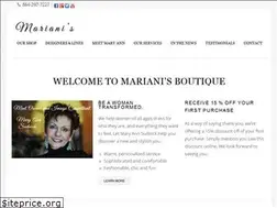 Sites similar to marianisboutique.com