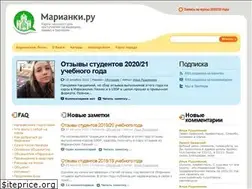 Sites similar to marianky.ru